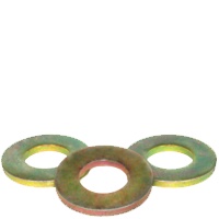 Picture of Brighton Best Br383600 1 1/4" Sae Flat Washers Med. Carbon Thru-Hardened Zinc-Yellow Cr+6 (Import)